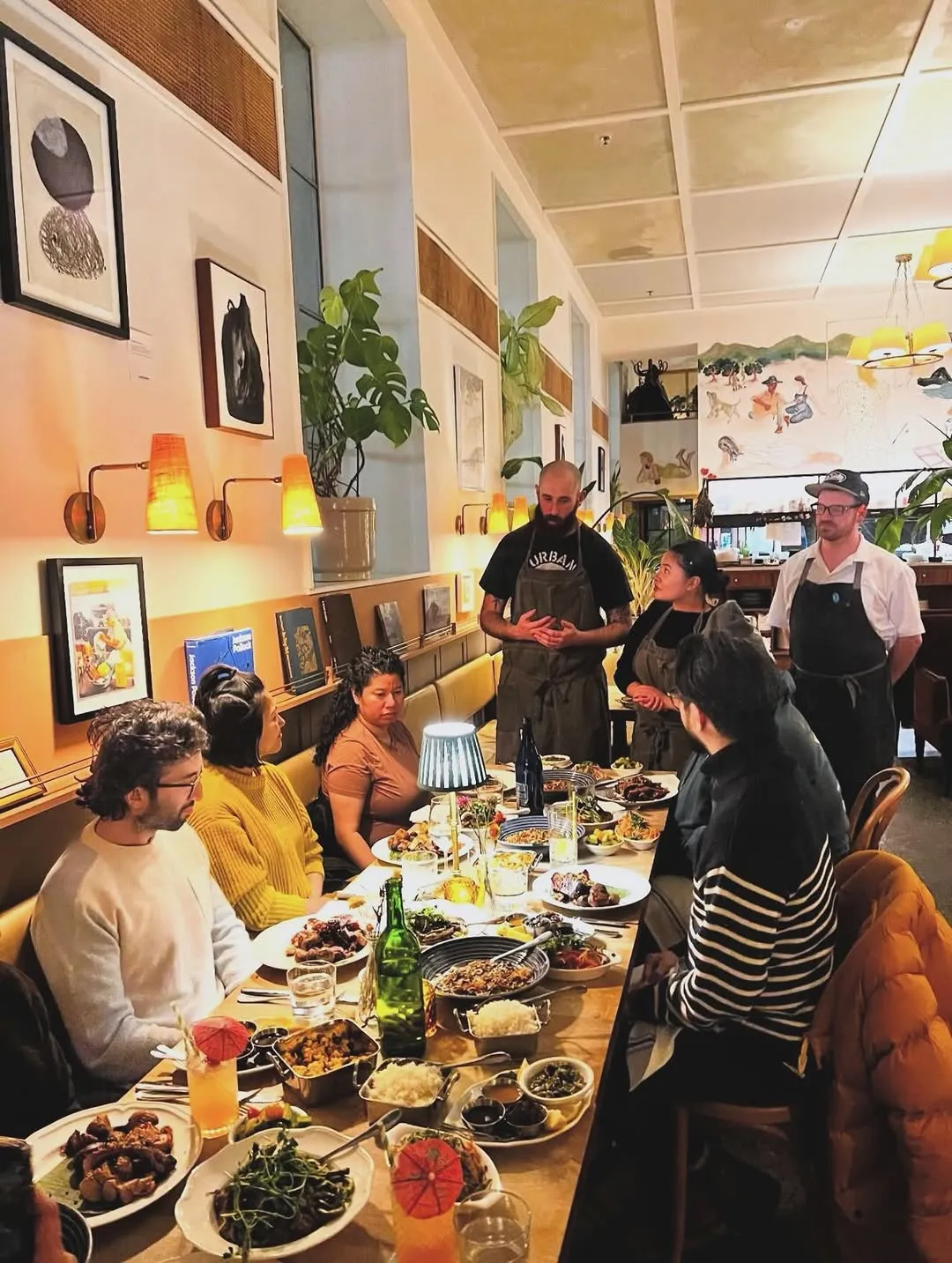 Chef dinner at Restaurant Kinsley